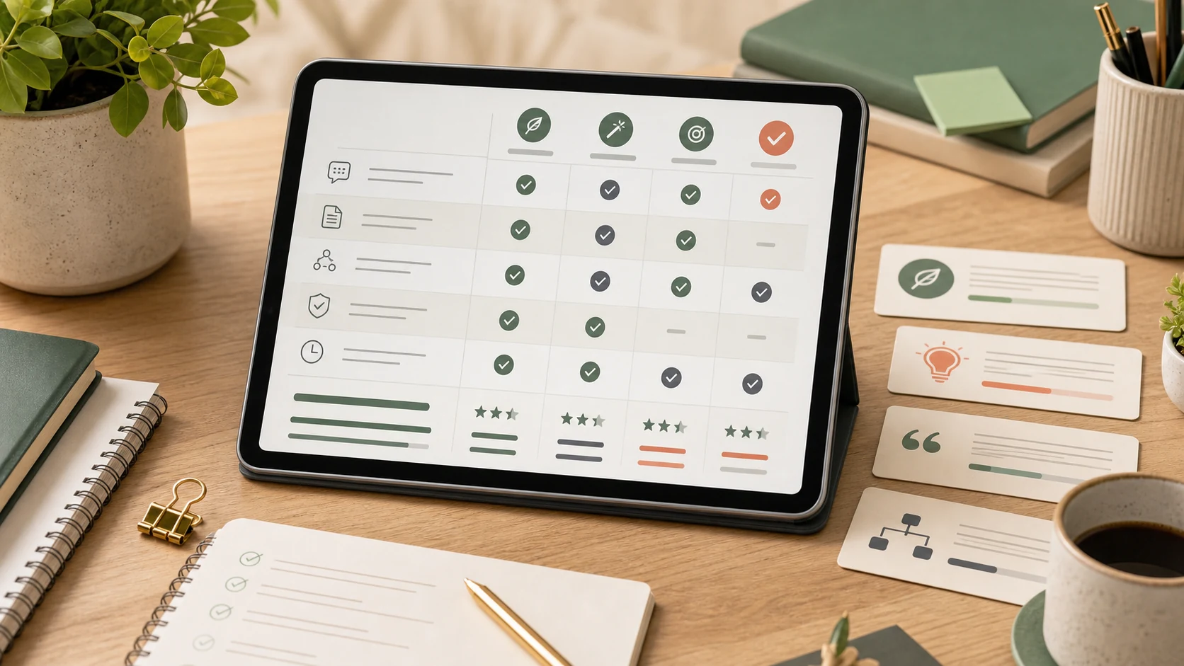 Product comparison matrix for choosing AI humanizer tools with clarity and citation checks